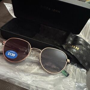 Elton John brand sunglasses with a price tag starting at $139.